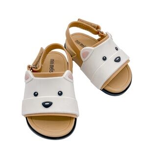 🚨SALE🚨 NWT MINI MELISSA Bear Slide Sandals, Size 5